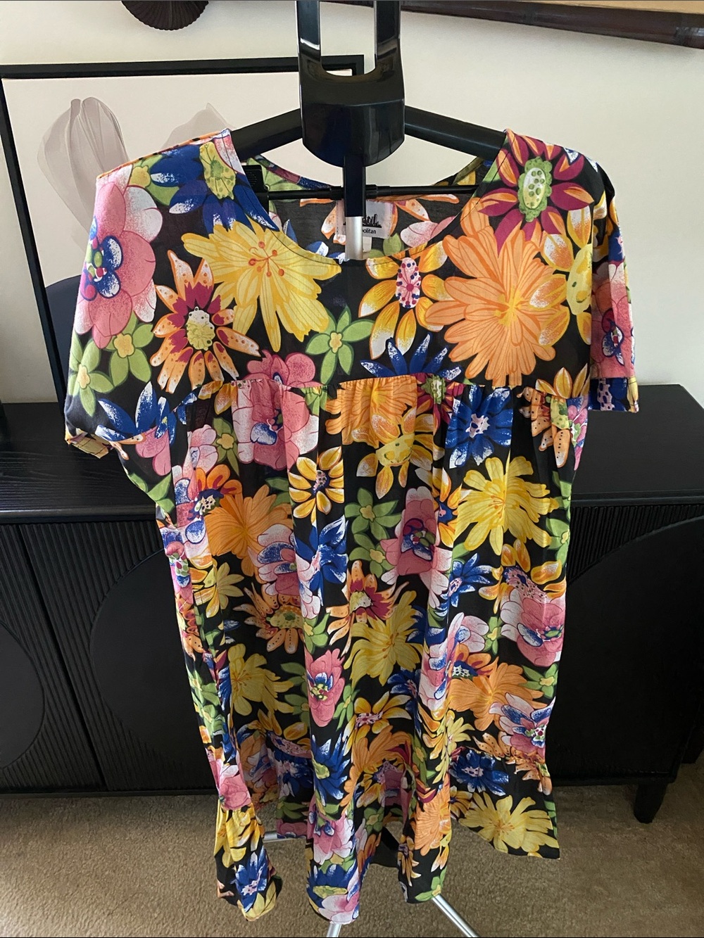 Vintage Metropolitan Floral House Dress